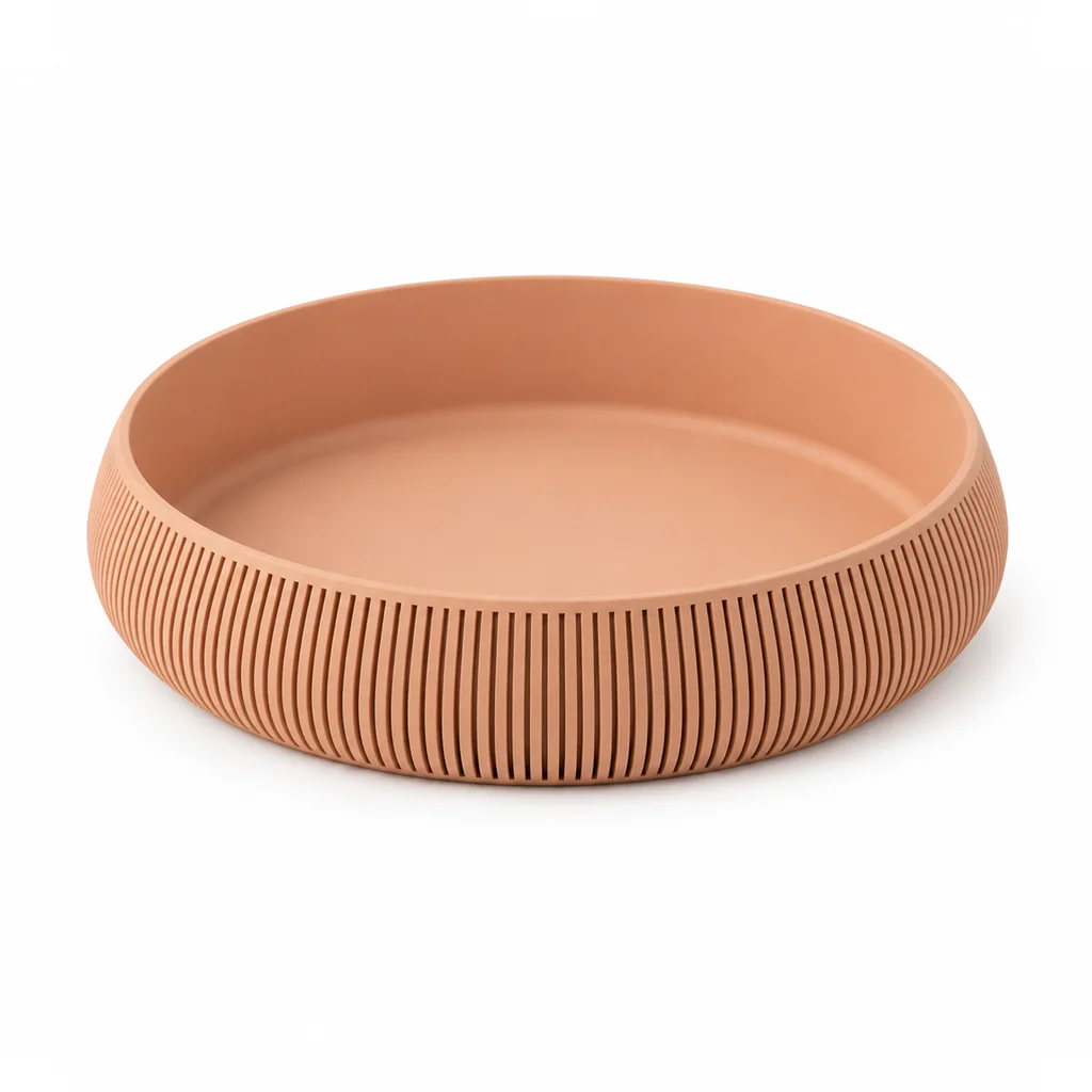 Catch All Tray Japandi organizer met geribbelde afwerking van Sabre Design